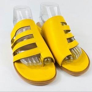 Charming Lady Yellow Sandals w/ Box
